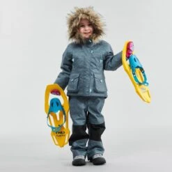 Abrigo De Montaña Y Nieve Impermeable Niños 2-6 Años Quechua SH100 X-Warm Azul -Ropa Montañismo Tienda abrigo de montaa y nieve impermeable nios 2 6 aos quechua sh100 x warm azul 4