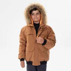 Abrigo De Montaña Y Nieve Impermeable Niños 7-15 Años Quechua SH100 X-Warm Azul -Ropa Montañismo Tienda abrigo de montaa y nieve impermeable nios 7 15 aos quechua sh100 xwarm marron
