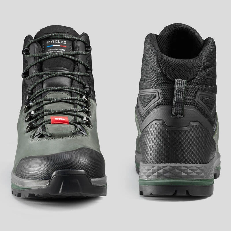 Botas De Montaña Y Trekking Impermeables De Piel Hombre Forclaz Trek 100 3 Botas De Montaña Y Trekking Impermeables De Piel Hombre Forclaz Trek 100 - Imagen 3