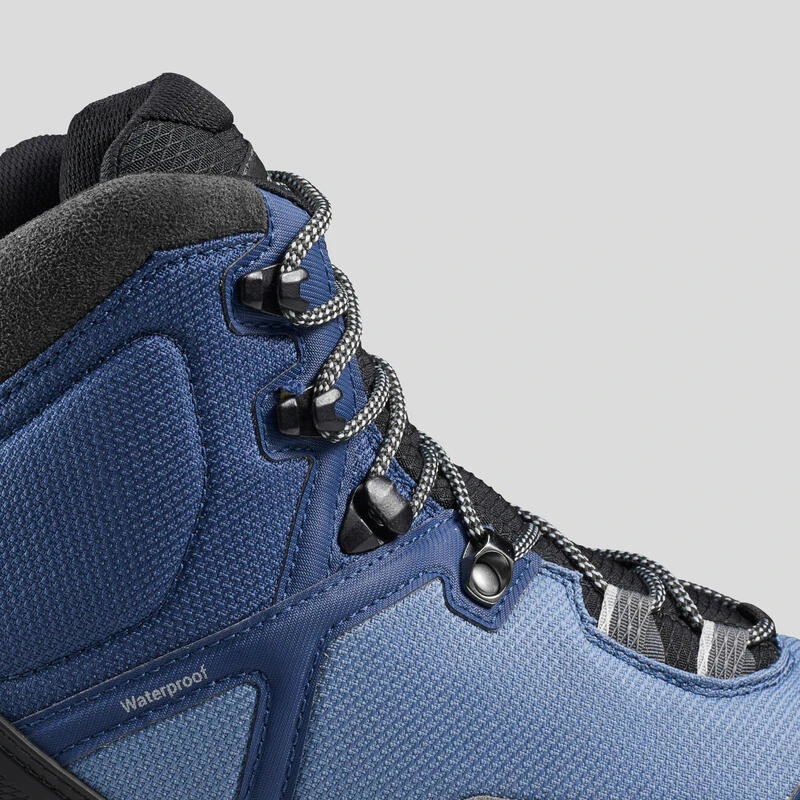 Botas De Montaña Y Trekking Impermeables Mujer Forclaz Trek100 Azul 3 Botas De Montaña Y Trekking Impermeables Mujer Forclaz Trek100 Azul - Imagen 3