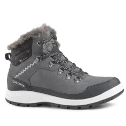 Botas De Nieve Y Apreski Impermeables De Piel Mujer Quechua SH500 X-Warm -Ropa Montañismo Tienda botas de nieve y apreski impermeables de piel mujer quechua sh500 x warm 5