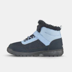 Botas De Nieve Y Apreski Impermeables Niños 24-34 Quechua SH100 Warm Velcro Azul -Ropa Montañismo Tienda botas de nieve y apreski impermeables nios 24 34 quechua sh100 warm velcro azul 2