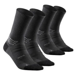 Calcetines Altos De Montaña Y Trekking Con Lana Merino 2 Pares Quechua Hike 900 -Ropa Montañismo Tienda calcetines altos de montaa y trekking con lana merino 2 pares quechua hike 900 4