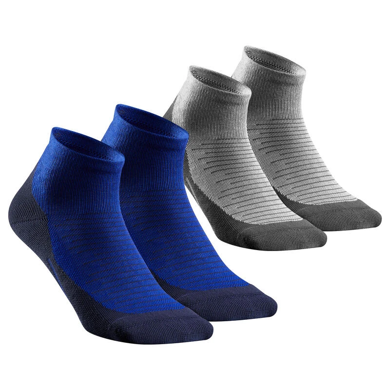 Calcetines De Media Caña Montaña Y Trekking 2 Pares Adulto Quechua Hike 100 1 Calcetines De Media Caña Montaña Y Trekking 2 Pares Adulto Quechua Hike 100