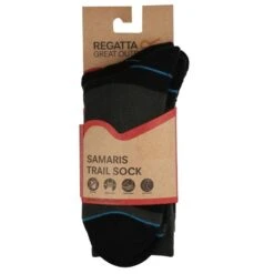 Regatta Calcetines Para Botas De Agua Blister Protection II Para Mujer Negro, Ceniza -Ropa Montañismo Tienda calcetines para botas de agua blister protection ii para mujer negro ceniza 1