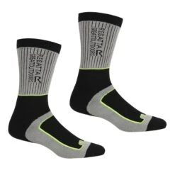 Regatta Calcetines Samaris 2 Season Para Hombre Pack De 2 Marino, Rojo Oscuro -Ropa Montañismo Tienda calcetines samaris 2 season para hombre pack de 2 acero oscuro lima electrico