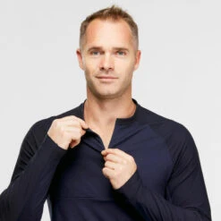 Camiseta De Montaña Trekking Manga Larga De Hombre Tropic 900 Azul -Ropa Montañismo Tienda camiseta de montaa trekking manga larga de hombre tropic 900 azul 2