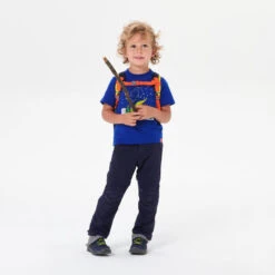 Camiseta De Montaña Y Trekking Manga Corta Niños 2-6 Años Quechua MH100 -Ropa Montañismo Tienda camiseta de montaa y trekking manga corta nios 2 6 aos quechua mh100 2