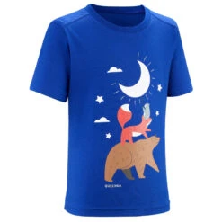 Camiseta De Montaña Y Trekking Manga Corta Niños 2-6 Años Quechua MH100 -Ropa Montañismo Tienda camiseta de montaa y trekking manga corta nios 2 6 aos quechua mh100 5