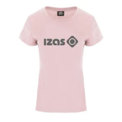 Camiseta Deportiva Manga Corta 100% Algodón Mujer MORAN Izas -Ropa Montañismo Tienda camiseta deportiva manga corta 100 algodon mujer moran izas 2