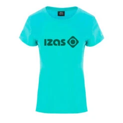 Camiseta Deportiva Manga Corta 100% Algodón Mujer MORAN Izas -Ropa Montañismo Tienda camiseta deportiva manga corta 100 algodon mujer moran izas 3