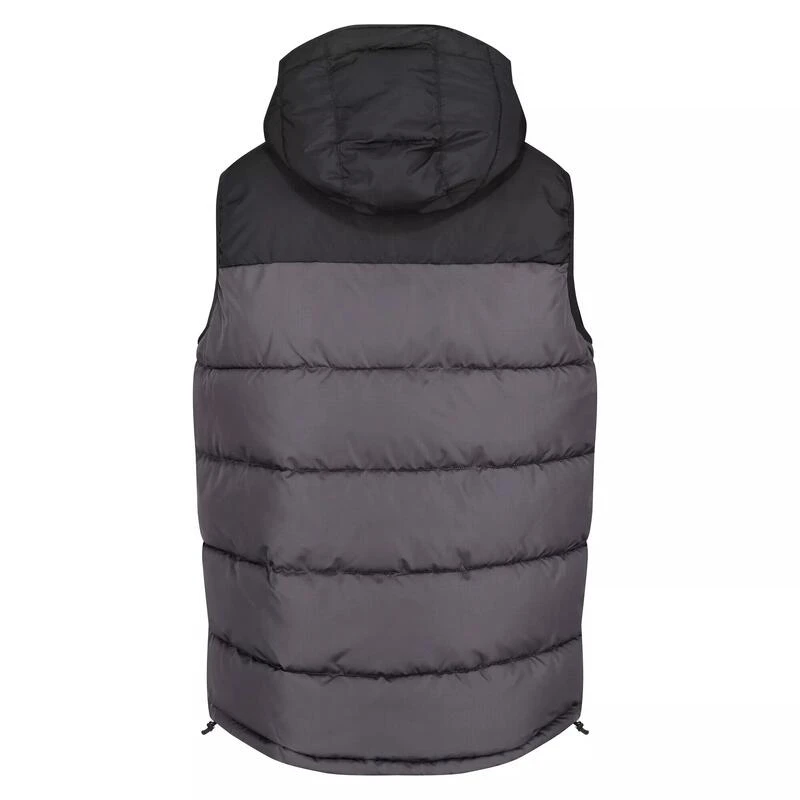 Regatta Chaleco Forro Polar Nevado Sin Mangas Para Hombre Negro, Gris Oscuro 2 Regatta Chaleco Forro Polar Nevado Sin Mangas Para Hombre Negro, Gris Oscuro - Imagen 2