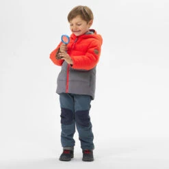 Chaqueta Acolchada De Montaña Y Trekking Niños 2-5 Años Quechua X-Warm Rojo -Ropa Montañismo Tienda chaqueta acolchada de montaa y trekking nios 2 5 aos quechua x warm rojo 2
