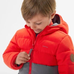 Chaqueta Acolchada De Montaña Y Trekking Niños 2-5 Años Quechua X-Warm Rojo -Ropa Montañismo Tienda chaqueta acolchada de montaa y trekking nios 2 5 aos quechua x warm rojo 4