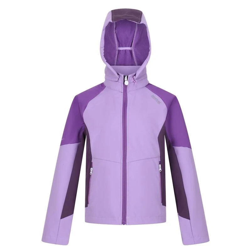 Regatta Chaqueta Eastcott De Softshell Para Niños/Niñas Púrpura Zafiro 1 Regatta Chaqueta Eastcott De Softshell Para Niños/Niñas Púrpura Zafiro