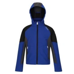 Regatta Chaqueta Eastcott De Softshell Para Niños/Niñas Púrpura Zafiro 11 Regatta Chaqueta Eastcott De Softshell Para Niños/Niñas Púrpura Zafiro -Ropa Montañismo Tienda chaqueta eastcott de softshell para niosnias surf spray negro