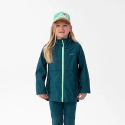 Chaqueta Impermeable De Montaña Trekking Niños 7-15 Años Quechua MH500 Violeta -Ropa Montañismo Tienda chaqueta impermeable de montaa trekking nios 7 15 aos quechua mh500 verde
