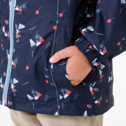 Chaqueta Impermeable De Montaña Y Trekking NIños 2-6 Años Quechua MH500 Azul -Ropa Montañismo Tienda chaqueta impermeable de montaa y trekking nios 2 6 aos quechua mh500 azul 4