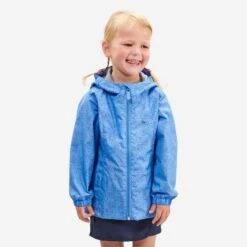 Chaqueta Impermeable De Montaña Y Trekking NIños 2-6 Años Quechua MH500 Azul -Ropa Montañismo Tienda chaqueta impermeable de montaa y trekking nios 2 6 aos quechua mh500 azul 5
