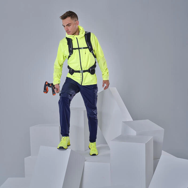 Chaqueta Impermeable De Montaña Y Trekking Ultraligera Hombre Quechua FH500 3 Chaqueta Impermeable De Montaña Y Trekking Ultraligera Hombre Quechua FH500 - Imagen 3