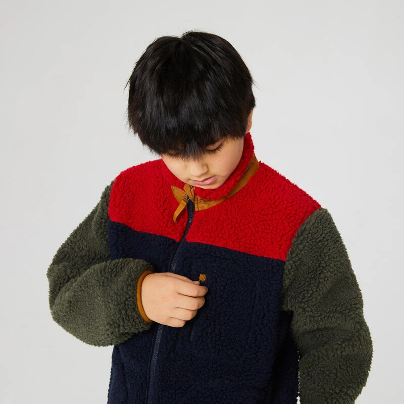 Chaqueta Polar De Montaña Y Trekking Cálidad Niños 7-15 Años Quechua MH500 1 Chaqueta Polar De Montaña Y Trekking Cálidad Niños 7-15 Años Quechua MH500