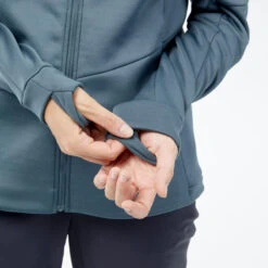 Chaqueta Polar De Montaña Y Trekking Mujer Quechua MH520 Azul -Ropa Montañismo Tienda chaqueta polar de montaa y trekking mujer quechua mh520 azul 3