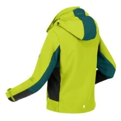 Regatta Chaqueta Softshell Acidity V Para Niños/Niñas Kiwi Llamativo, Verde Pacífico -Ropa Montañismo Tienda chaqueta softshell acidity v para niosnias kiwi llamativo verde pacifico 2