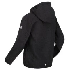 Regatta Chaqueta Softshell Maxwell Jaspeada Para Niños/Niñas Negro -Ropa Montañismo Tienda chaqueta softshell maxwell jaspeada para niosnias negro 2