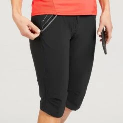 Corsario De Montaña Y Trekking Mujer Quechua MH500 Negro 9 Corsario De Montaña Y Trekking Mujer Quechua MH500 Negro -Ropa Montañismo Tienda corsario de montaa y trekking mujer quechua mh500 negro 3