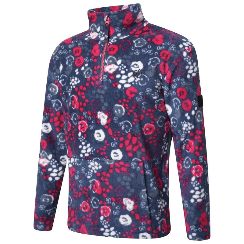 Dare 2b Forro Polar Cushy Floral Para Niños/Niñas Rosa Virtual 3 Dare 2b Forro Polar Cushy Floral Para Niños/Niñas Rosa Virtual - Imagen 3