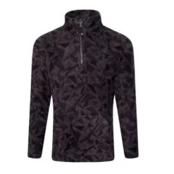 Dare 2b Forro Polar Cushy Geométrico Para Niños/Niñas Negro