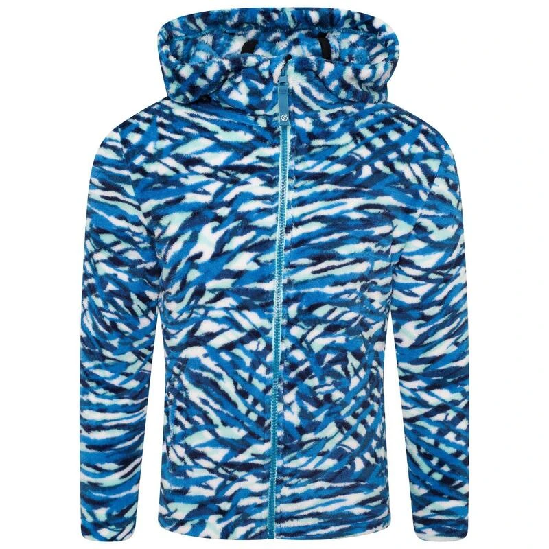 Dare 2b Forro Polar Gambol Estampado De Cebra Para Niños/Niñas Azul Metilo Oscuro 1 Dare 2b Forro Polar Gambol Estampado De Cebra Para Niños/Niñas Azul Metilo Oscuro