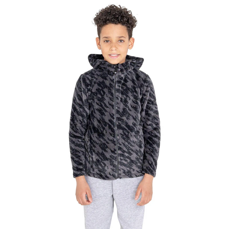 Dare 2b Forro Polar Gambol Impresión De Fragmentos Para Niños/Niñas Negro 1 Dare 2b Forro Polar Gambol Impresión De Fragmentos Para Niños/Niñas Negro