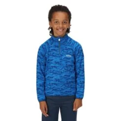 Regatta Forro Polar Highton Camuflaje Para Niños/Niñas Gris India 11 Regatta Forro Polar Highton Camuflaje Para Niños/Niñas Gris India -Ropa Montañismo Tienda forro polar highton camuflaje para niosnias azul imperial