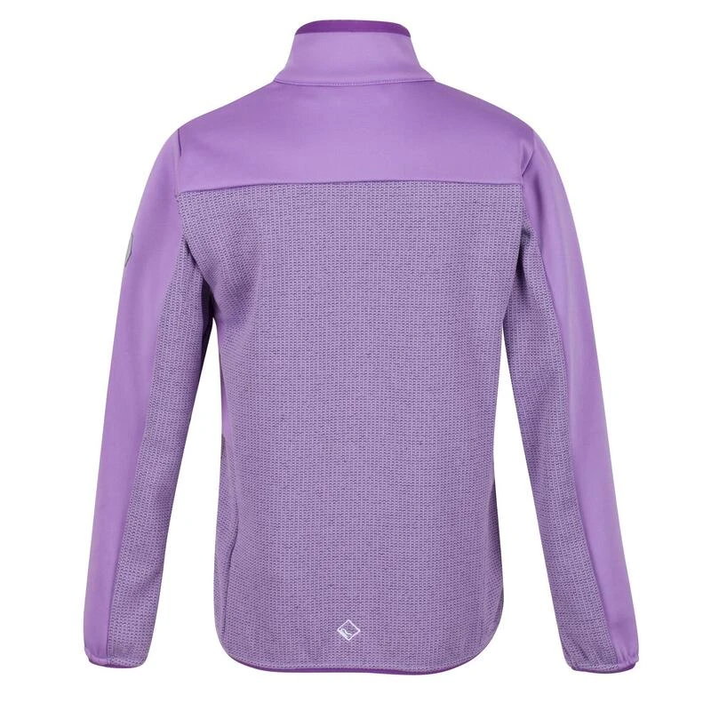 Regatta Forro Polar Highton Winter II Para Niños/Niñas Jacinto, Morado 2 Regatta Forro Polar Highton Winter II Para Niños/Niñas Jacinto, Morado - Imagen 2
