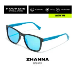 HAWKERS Gafas De Sol Para Hombre Y Mujer BLACK DARK POLARIZED - ZHANNA 11 HAWKERS Gafas De Sol Para Hombre Y Mujer BLACK DARK POLARIZED - ZHANNA -Ropa Montañismo Tienda gafas de sol para hombre y mujer black clear blue polarized zhanna