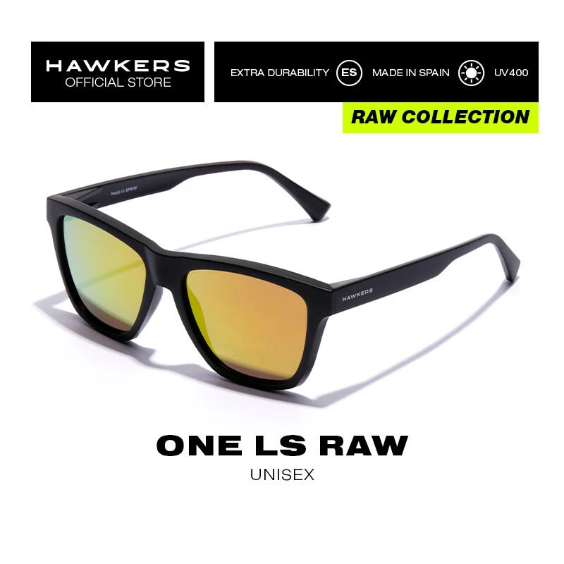 HAWKERS Gafas De Sol Para Hombre Y Mujer BLACK DAYLIGHT - ONE LS RAW 1 HAWKERS Gafas De Sol Para Hombre Y Mujer BLACK DAYLIGHT - ONE LS RAW