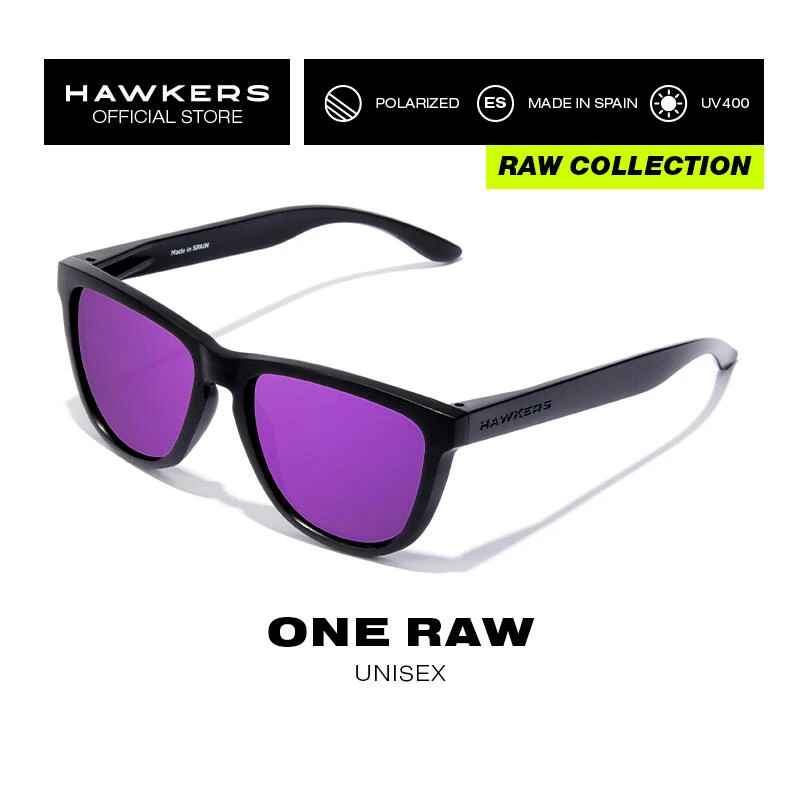 HAWKERS Gafas De Sol Para Hombre Y Mujer BLACK JOKER POLARIZED - ONE RAW 1 HAWKERS Gafas De Sol Para Hombre Y Mujer BLACK JOKER POLARIZED - ONE RAW