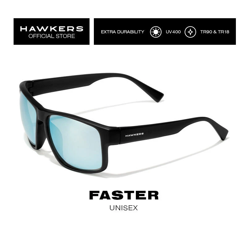 HAWKERS Gafas De Sol Para Hombres Y Mujeres FASTER Black Dark 6 HAWKERS Gafas De Sol Para Hombres Y Mujeres FASTER Black Dark - Imagen 6