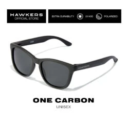 HAWKERS Gafas De Sol Para Hombres Y Mujeres ONE CARBON Spotted Blue Chrome -Ropa Montañismo Tienda gafas de sol para hombres y mujeres polarized one carbon dark