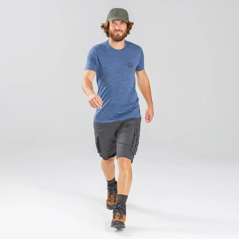 GORRA COMPACT DE TREKKING - MT500 CAQUI 4 GORRA COMPACT DE TREKKING - MT500 CAQUI - Imagen 4