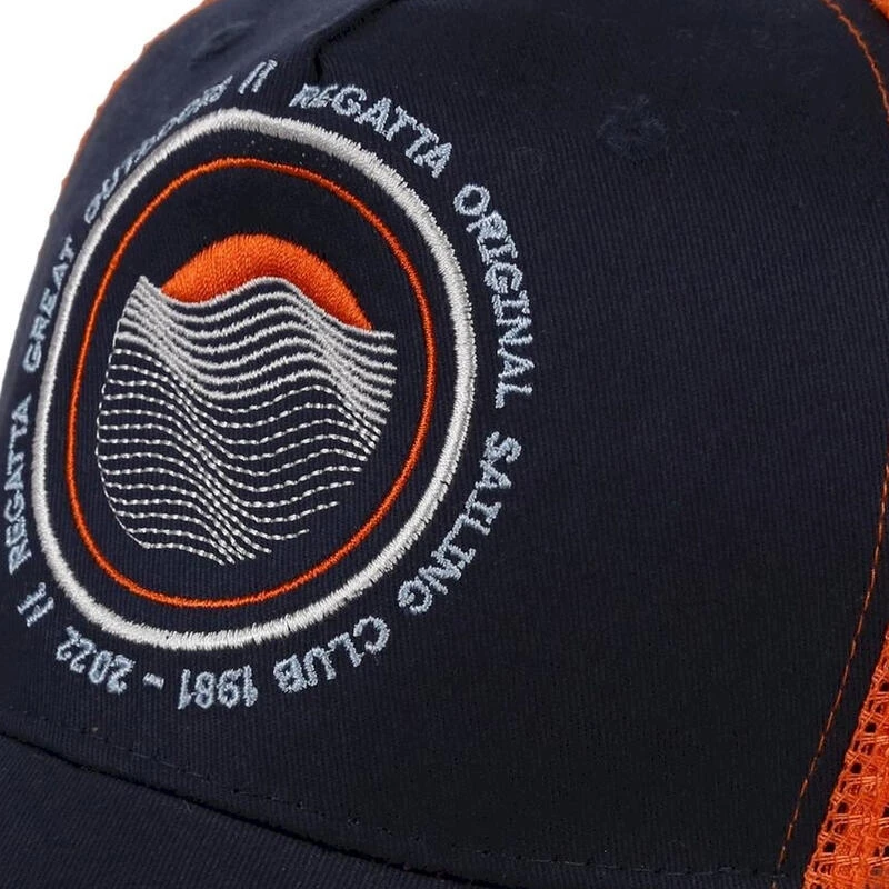 Regatta Gorra Tassian Atardecer Para Hombre Marino, Naranja Magma 2 Regatta Gorra Tassian Atardecer Para Hombre Marino, Naranja Magma - Imagen 2
