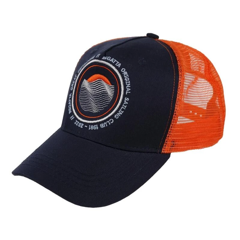 Regatta Gorra Tassian Atardecer Para Hombre Marino, Naranja Magma 1 Regatta Gorra Tassian Atardecer Para Hombre Marino, Naranja Magma