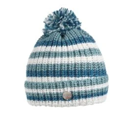 Regatta Gorro Beanie Bitsie IV De Punto Para Niños/Niñas Azul Mineral -Ropa Montañismo Tienda gorro beanie bitsie iv de punto para niosnias azul mineral 1