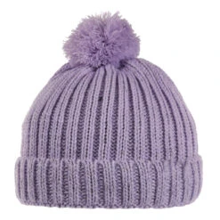Regatta Gorro Beanie Luminosity III Para Niños/Niñas Lila Escarcha -Ropa Montañismo Tienda gorro beanie luminosity iii para niosnias lila escarcha 1