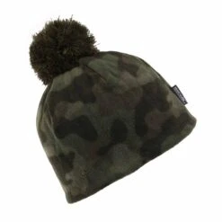 Regatta Gorro De Punto Infantil Modelo Fallon Negro Camuflaje -Ropa Montañismo Tienda gorro de punto infantil modelo fallon caqui camuflaje