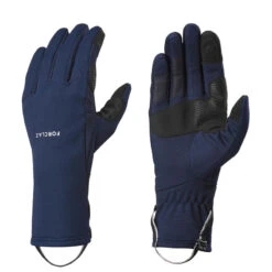 Guantes De Montaña Y Trekking Táctiles Adulto Forclaz MT500 Gris -Ropa Montañismo Tienda guantes de montaa y trekking tactiles adulto forclaz mt500 azul