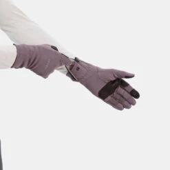 Guantes De Montaña Y Trekking Táctiles Adulto Forclaz MT500 Gris -Ropa Montañismo Tienda guantes de montaa y trekking tactiles adulto forclaz mt500 gris 2