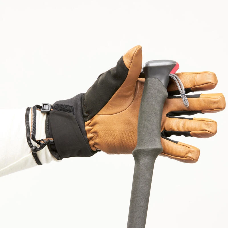Guantes Térmicos De Montaña Y Trekking De Piel Impermeables Adulto MT 900 4 Guantes Térmicos De Montaña Y Trekking De Piel Impermeables Adulto MT 900 - Imagen 4