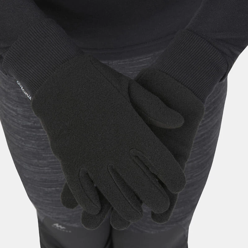 Guantes Térmicos De Montaña Y Trekking Polar Niños 6-14 Años Quechua SH100 Negro 5 Guantes Térmicos De Montaña Y Trekking Polar Niños 6-14 Años Quechua SH100 Negro - Imagen 5